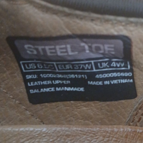 ARIAT Black Leather Safety Clog Womens Slip-On Steel Toe Work Shoe Size 6.5 - Picture 11 of 15